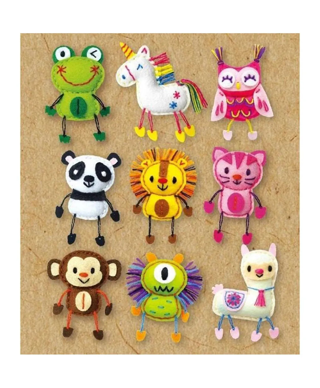 Avenir DIY Pen Topper Friend Sewing Kit - Lion - Laadlee