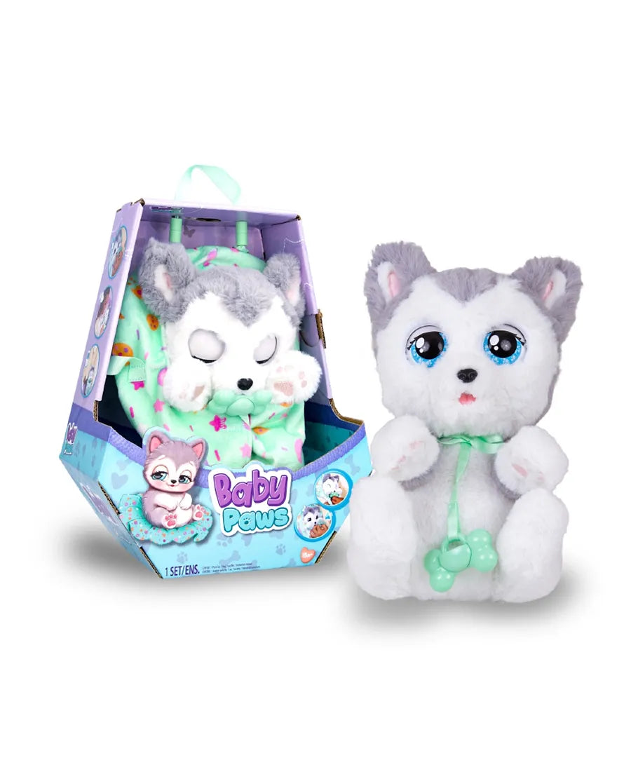 Baby Paws Husky Adorable Pet Plush Puppy - Laadlee