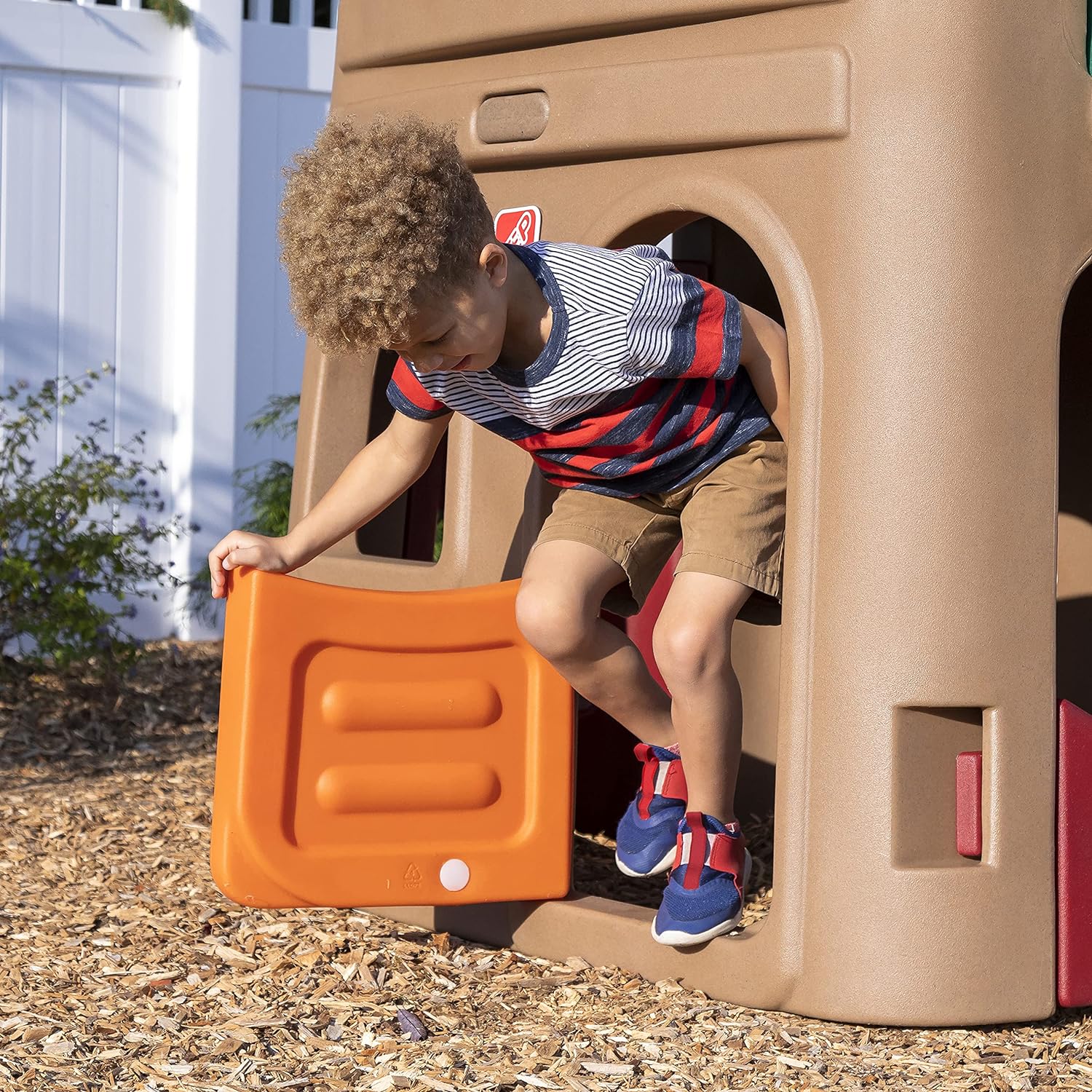 Step2 Naturally Playul Playhouse Climber & Swing Extension - Laadlee