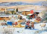 Ravensburger Winter on the Farm Jigsaw Puzzle - 1000pcs