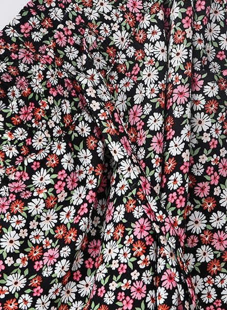 Jelliene All Over Printed Pants - Navy Blue - Laadlee