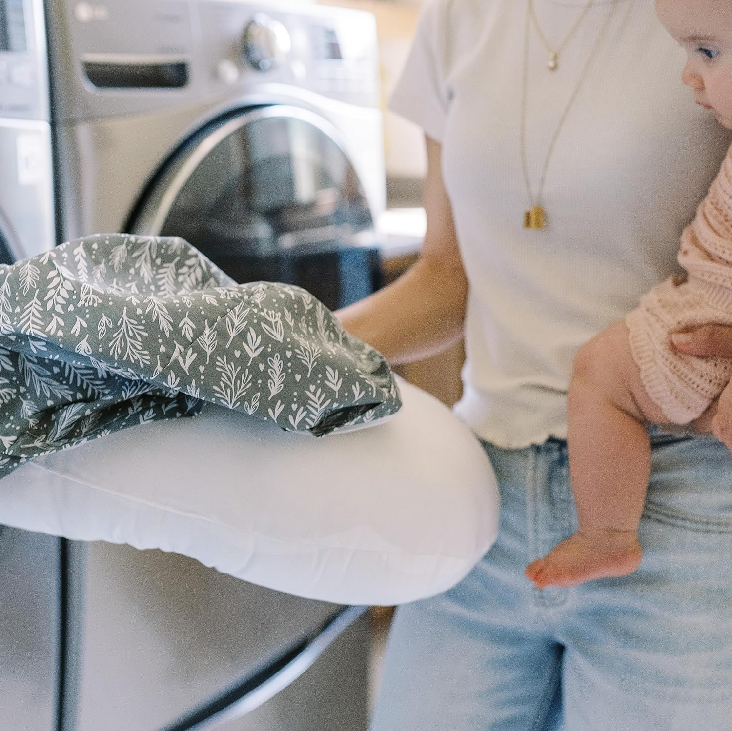 Dr. Brown's Cover For Breastfeeding Pillow - Grey - Laadlee