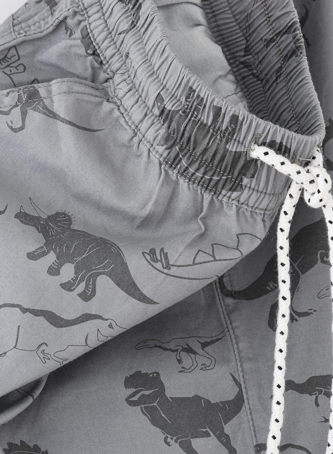 Jam All Over Printed Jogger Pants - Grey - Laadlee