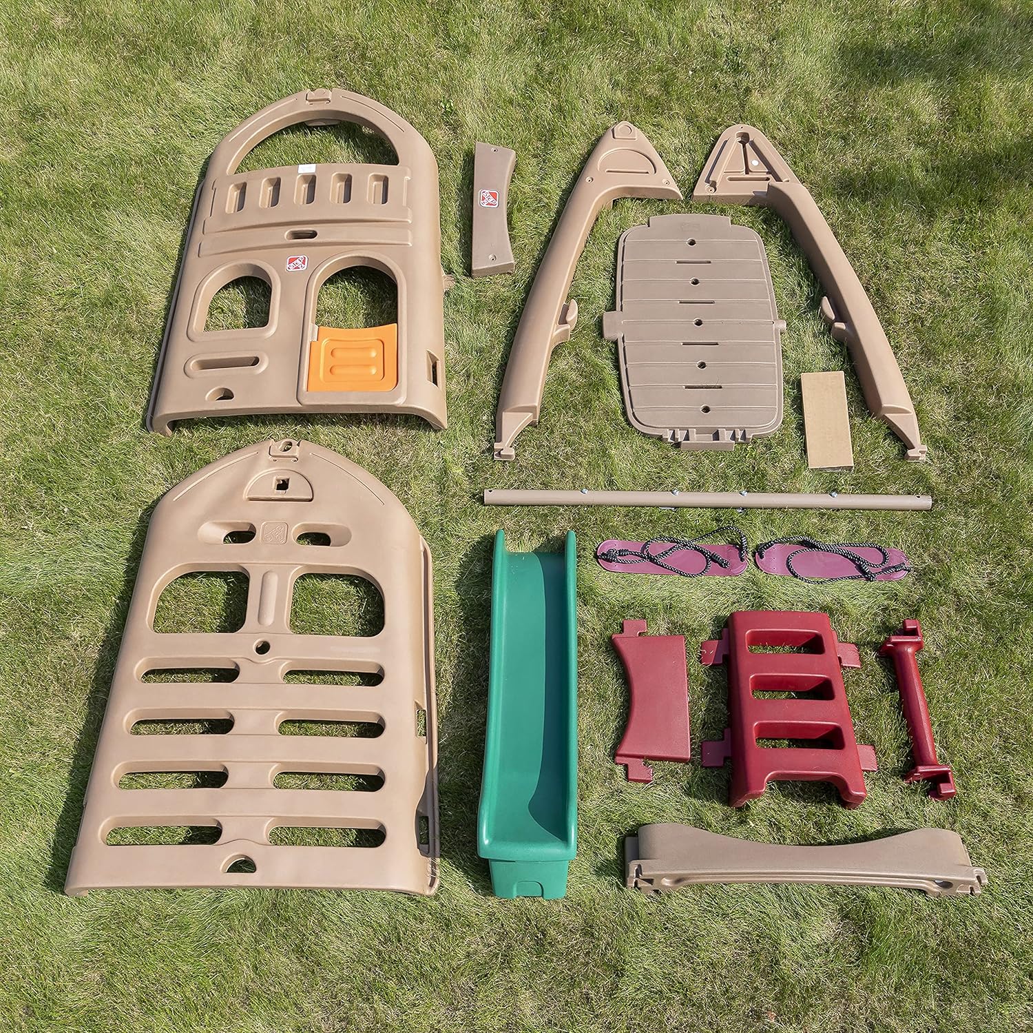 Step2 Naturally Playul Playhouse Climber & Swing Extension - Laadlee