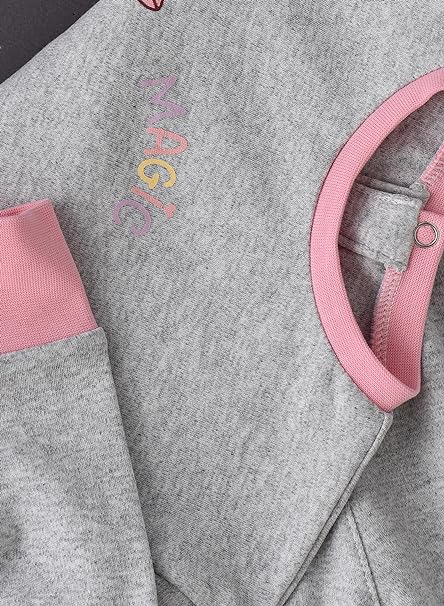 Elegant Kids Long Sleeve T-Shirt and Pyjama Set - Unicorn - Laadlee