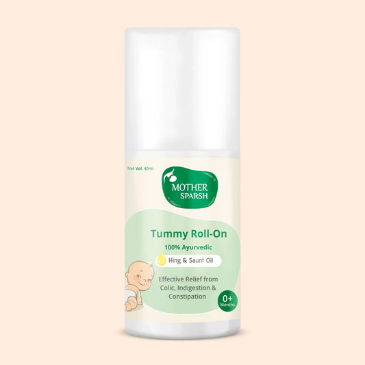 Mother Sparsh Tummy Roll-On - Colic Relief - 40ml (Pack of 2)