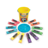 Addo Nicke Junior Mega Bright Neon Bumper Dough Bucket - 840gm