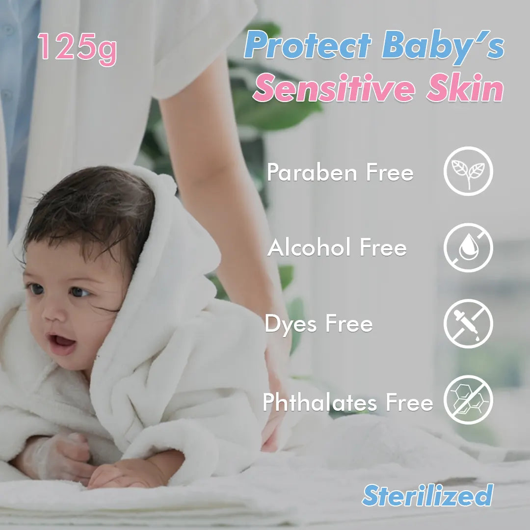 Cool & Cool Sterilized Baby Powder - 125gm