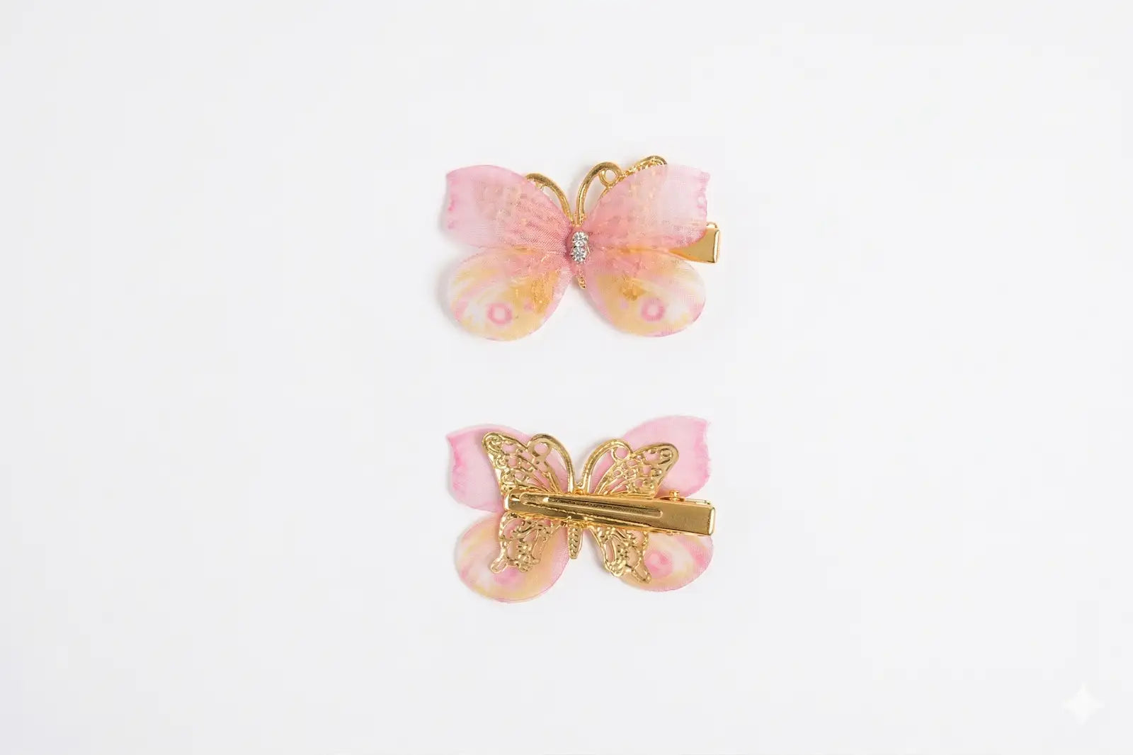 little-luxuries-sunset-butterfly-glitter-hair-clips-3