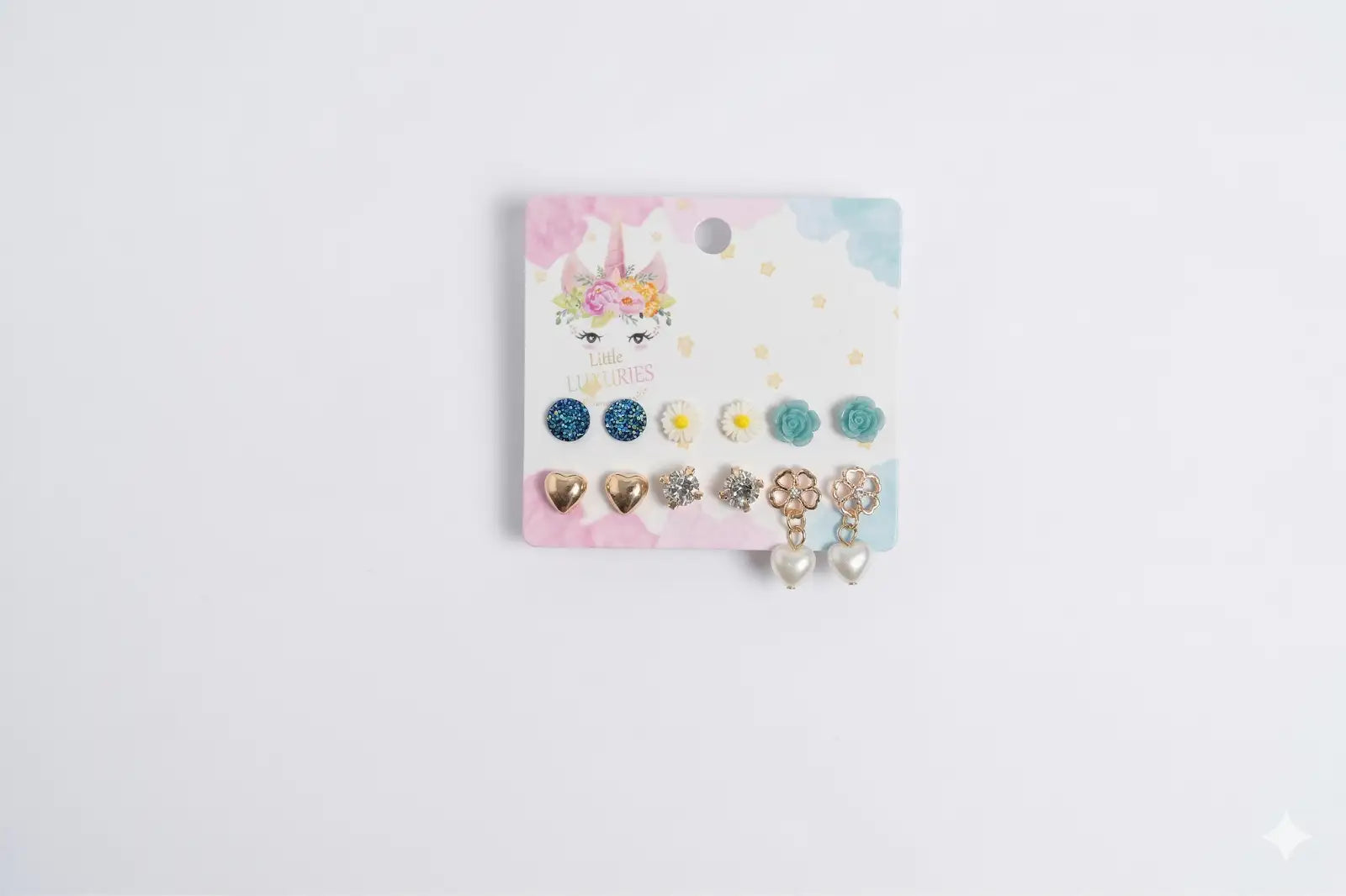 little-luxuries-blue-gold-sparkle-stud-set-1