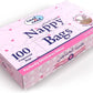 Cool & Cool Nappy Bags Pack of 5 - 500pcs