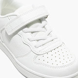 Amica Kids Single Velcro Trainer Shoes - White