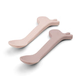 Done By Deer Silicone Spoon 2-Pack Lalee - Powder
