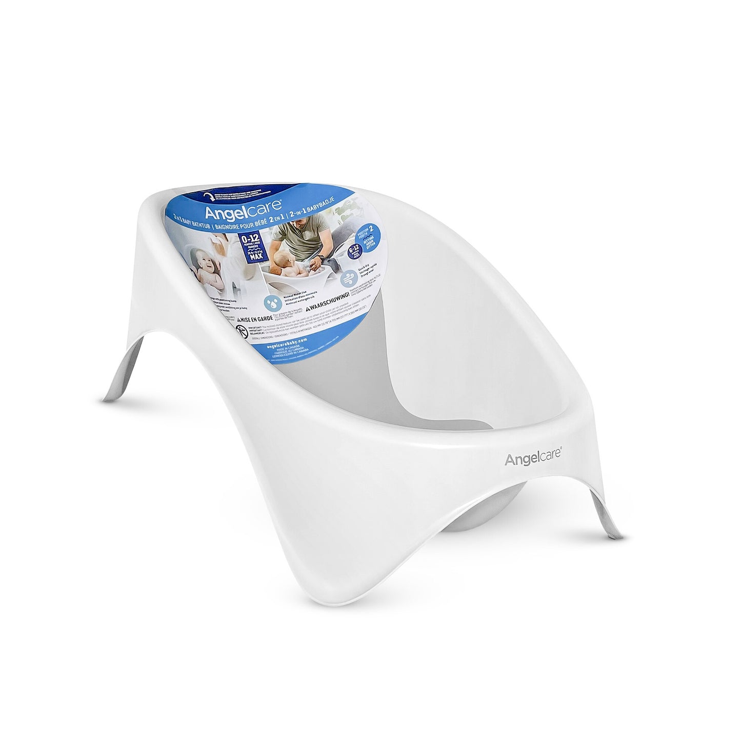 Angelcare 2 in 1 Baby Bathtub