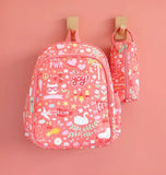 A Little Lovely Company Backpack  12.6 inch - Fun