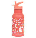 A Little Lovely Company Stainless Steel Water Bottle (350ml) - Fun