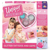 Addo Unique Boutique Glitter Tattoos And Gems Set