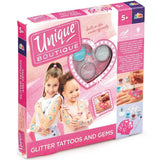 Addo Unique Boutique Glitter Tattoos And Gems Set