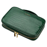 Alameda Jewellery Organizer Case - Crocodile Green