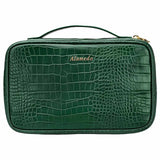 Alameda Jewellery Organizer Case - Crocodile Green