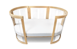 Babyhood Amani Bebe Oval Sheet - White