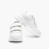 Amica Kids Double Velcro Sports Shoes - White