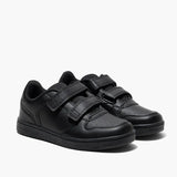 Amica Kids Double Velcro Trainer Shoes - Black