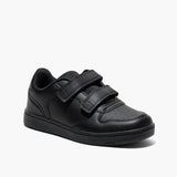 Amica Kids Double Velcro Trainer Shoes - Black
