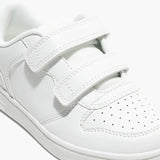 Amica Kids Double Velcro Trainer Shoes - White