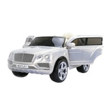 MYTS Bentley Bentayga Ride-On Car With Remote Control 12V - Silver