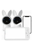 Arenti 4mp/2.5K Wi-Fi Video Baby Monitor Kit With Dual Cameras And LCD Screen