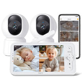 Arenti 2mp/1080P Wi-Fi Baby Monitor Kit With Dual Cameras And LCD Screen
