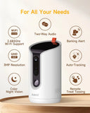 Arenti Pet Treat Dispenser With Wi-Fi Camera