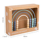 Woody Buddy Rainbow Abacus - Blue