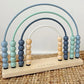 Woody Buddy Rainbow Abacus - Blue