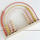 Woody Buddy Rainbow Abacus - Pink