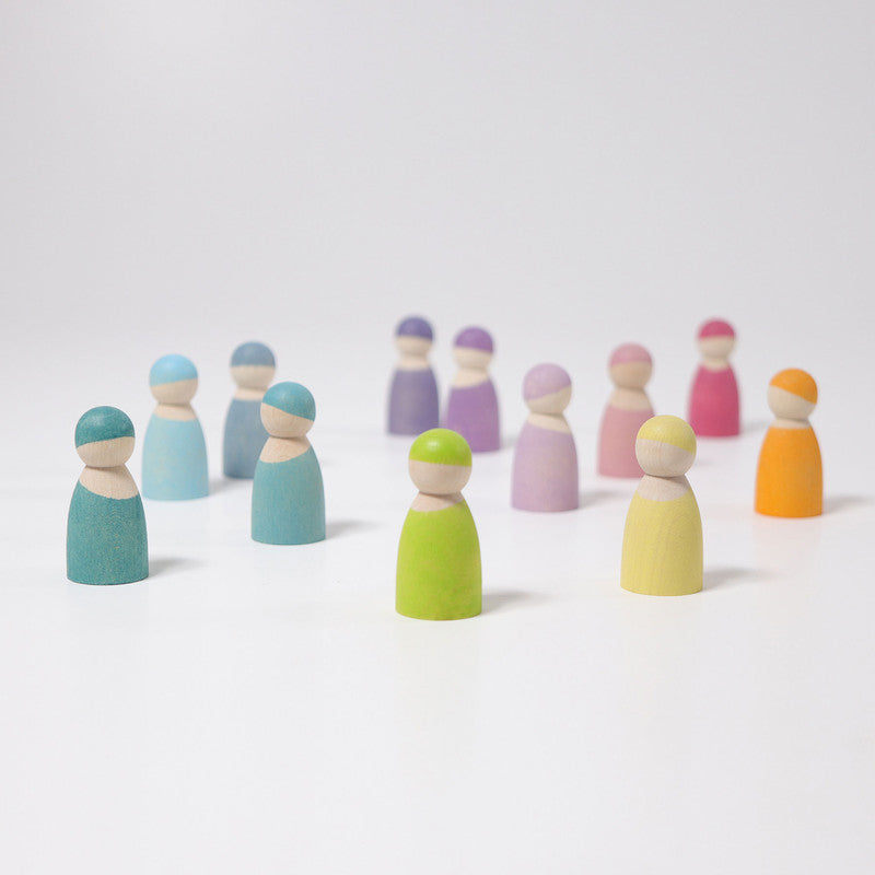 Grimm's 12 Pastel Friends - Laadlee