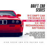 Funsterz Drift Series 1:16 Scale 4WD Remote Control  Origin Classic Edition Car - Red