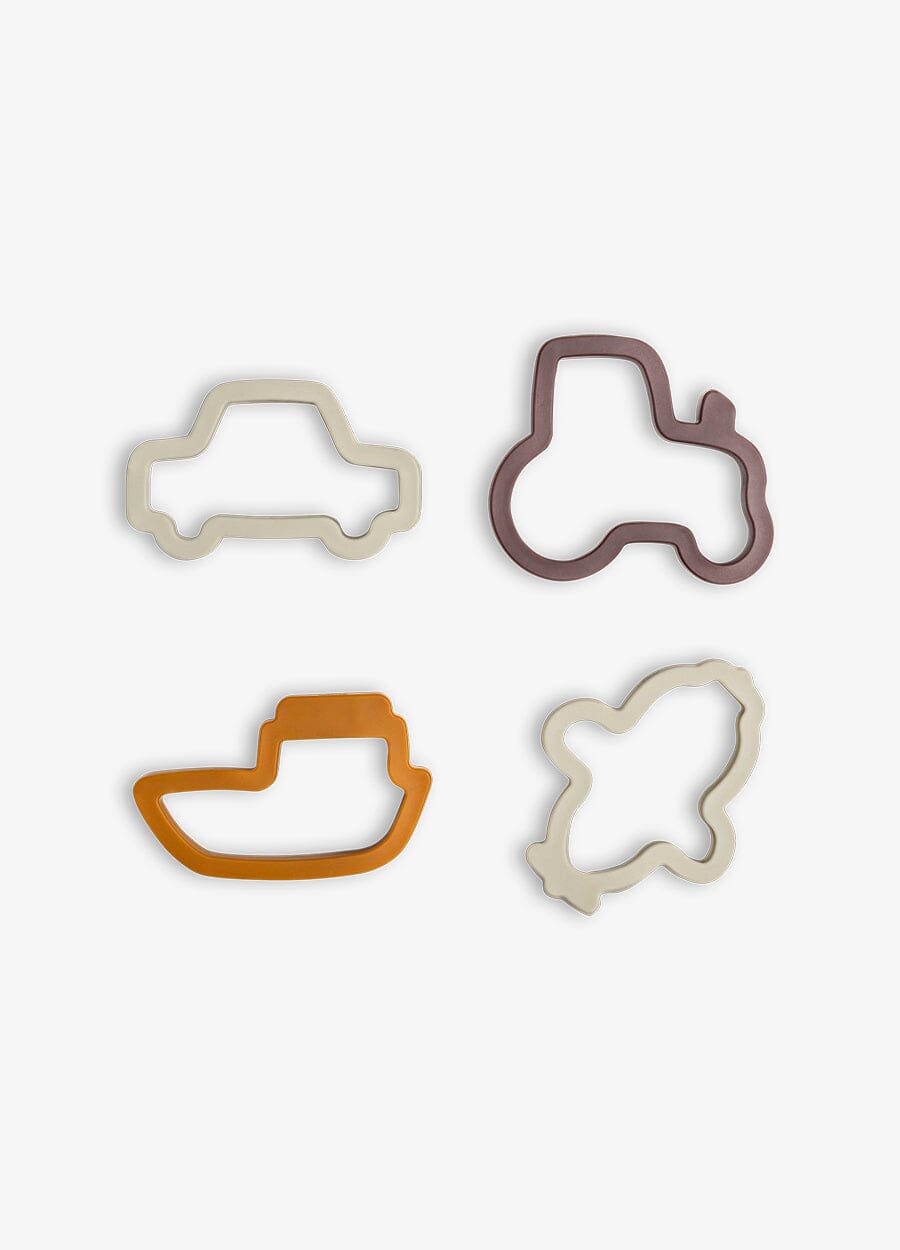 Citron Sandwich Cutters Set of 4 Vehicles