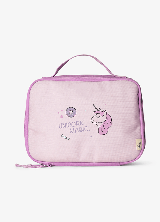 Citron Insulated Square Lunch Bag - Stormy Unicorn