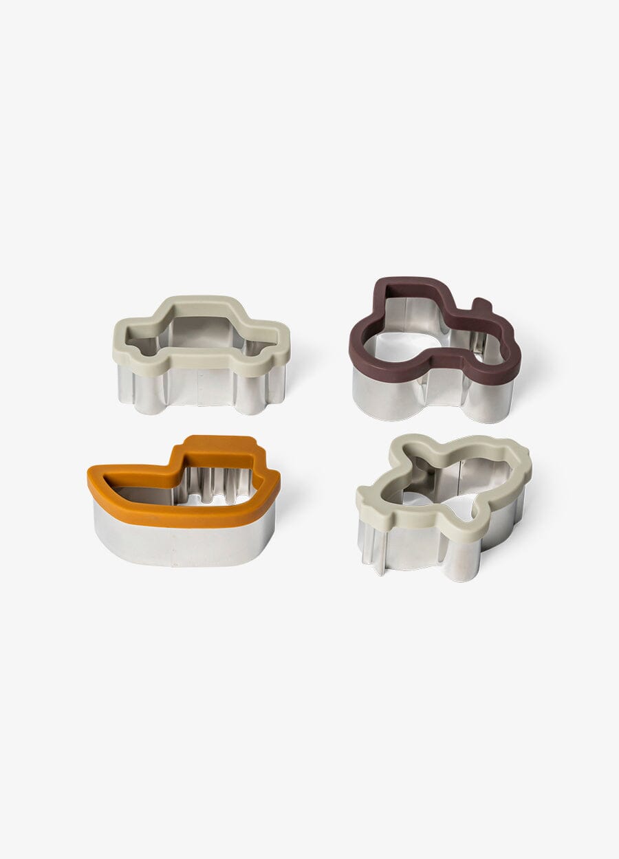 Citron Sandwich Cutters Set of 4 Vehicles