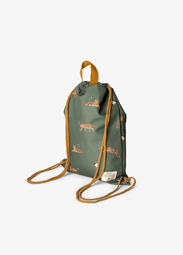 Citron Drawstring Backpack - Tiger