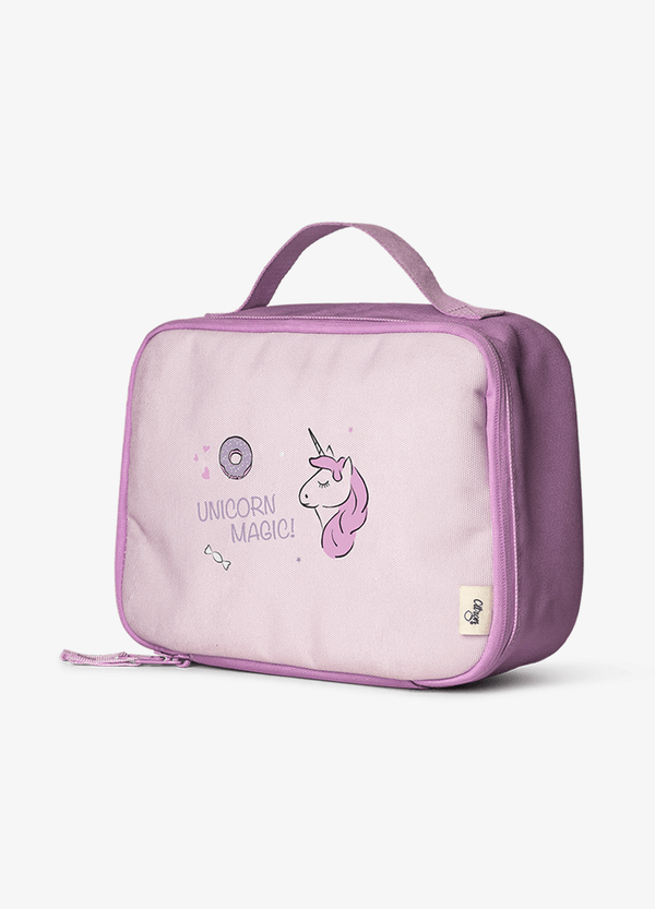 Citron Insulated Square Lunch Bag - Stormy Unicorn