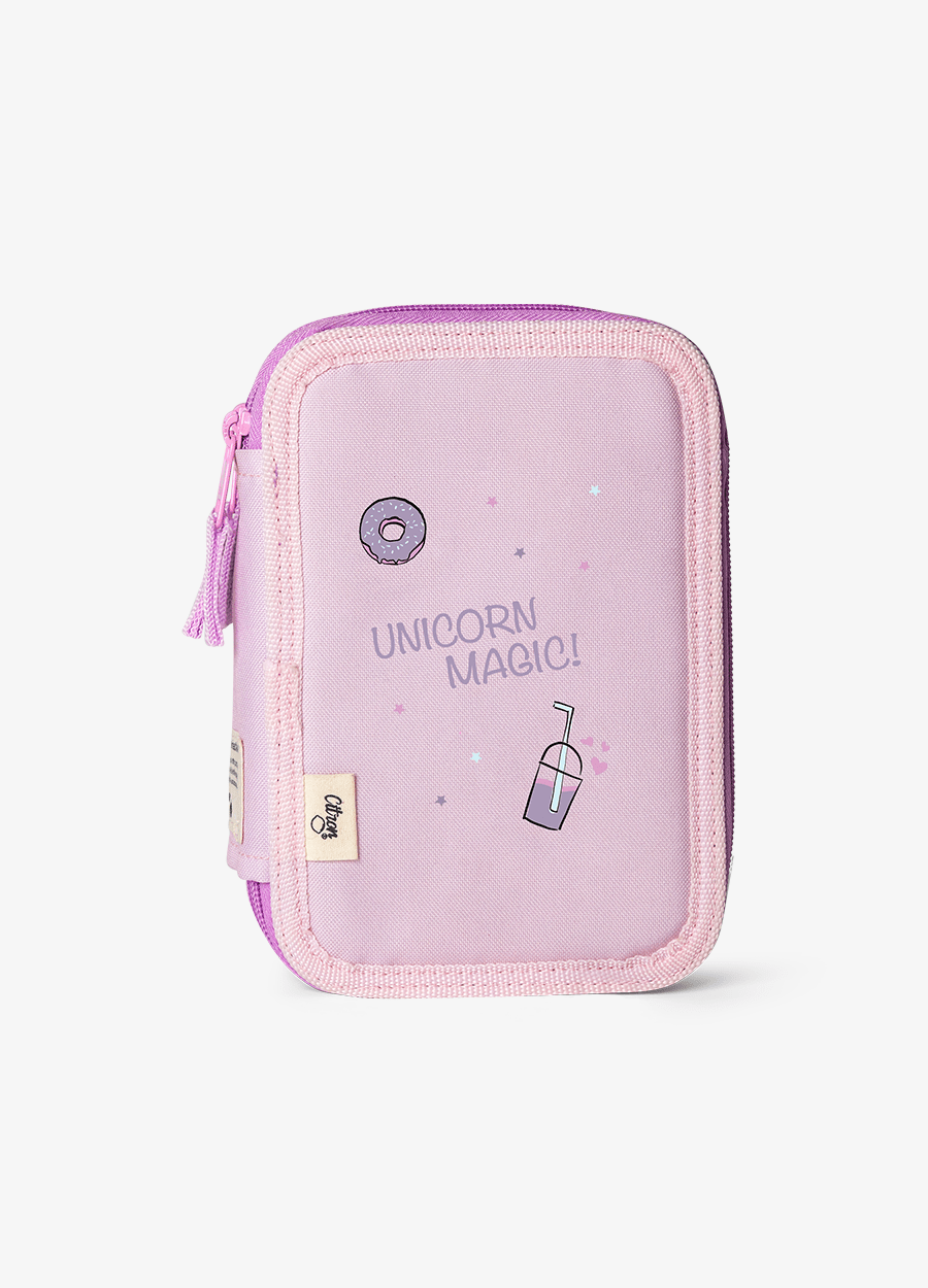 Citron Pencil Case Layered - Stormy Unicorn