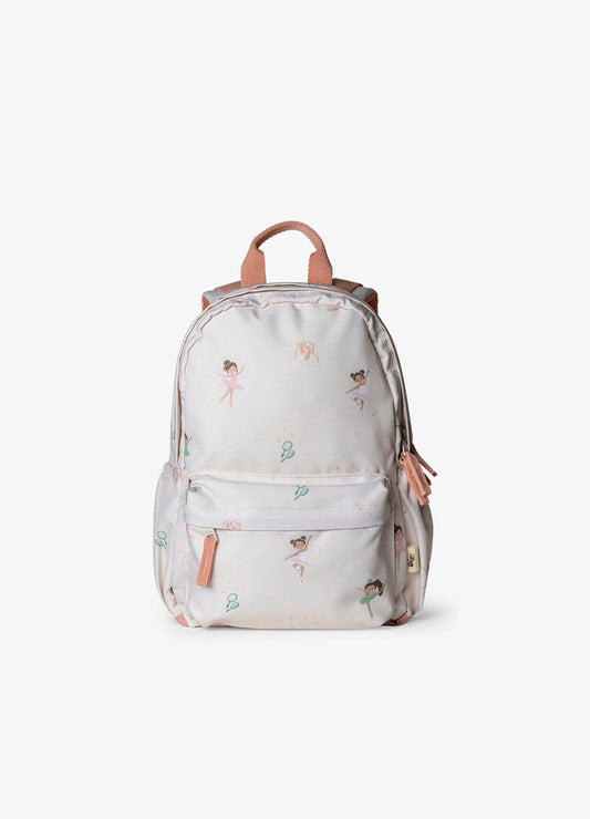 Citron Medium Backpack Ballerina - White