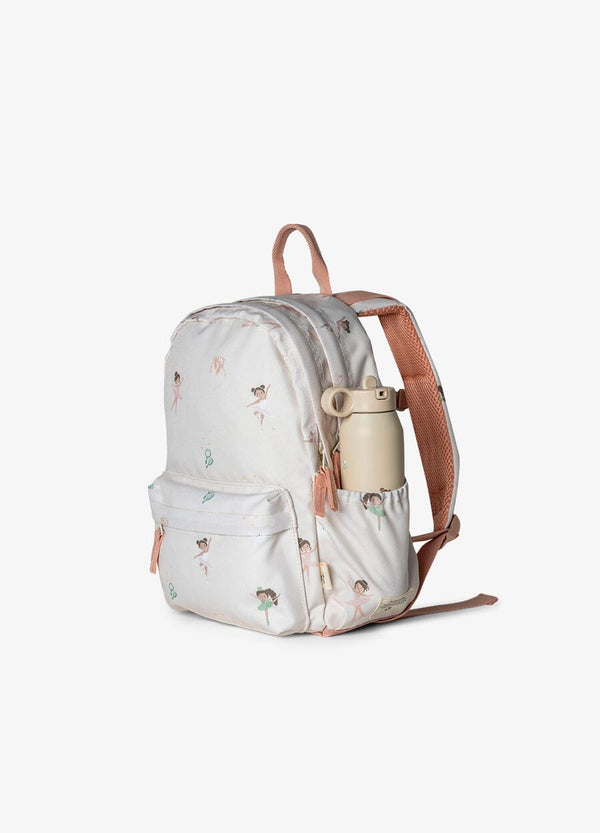 Citron Medium Backpack Ballerina - White