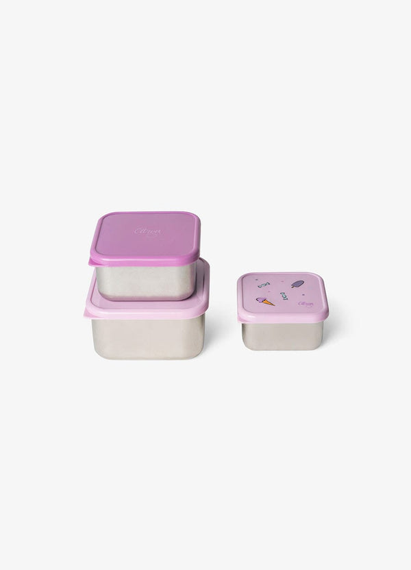 Citron SS Stackable Lunchbox - Stormy Unicorn