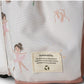 Citron Medium Backpack Ballerina - White