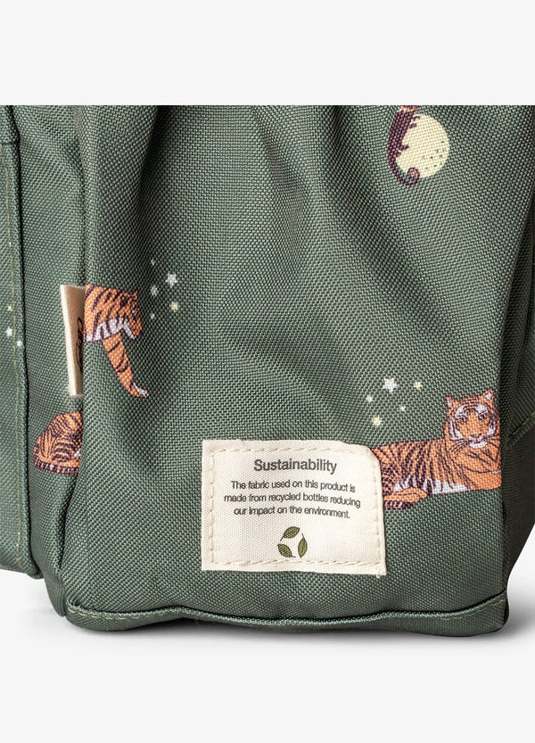 Citron Medium Backpack Tiger - Green