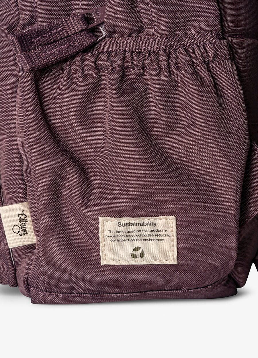 Citron Medium Backpack - Plum